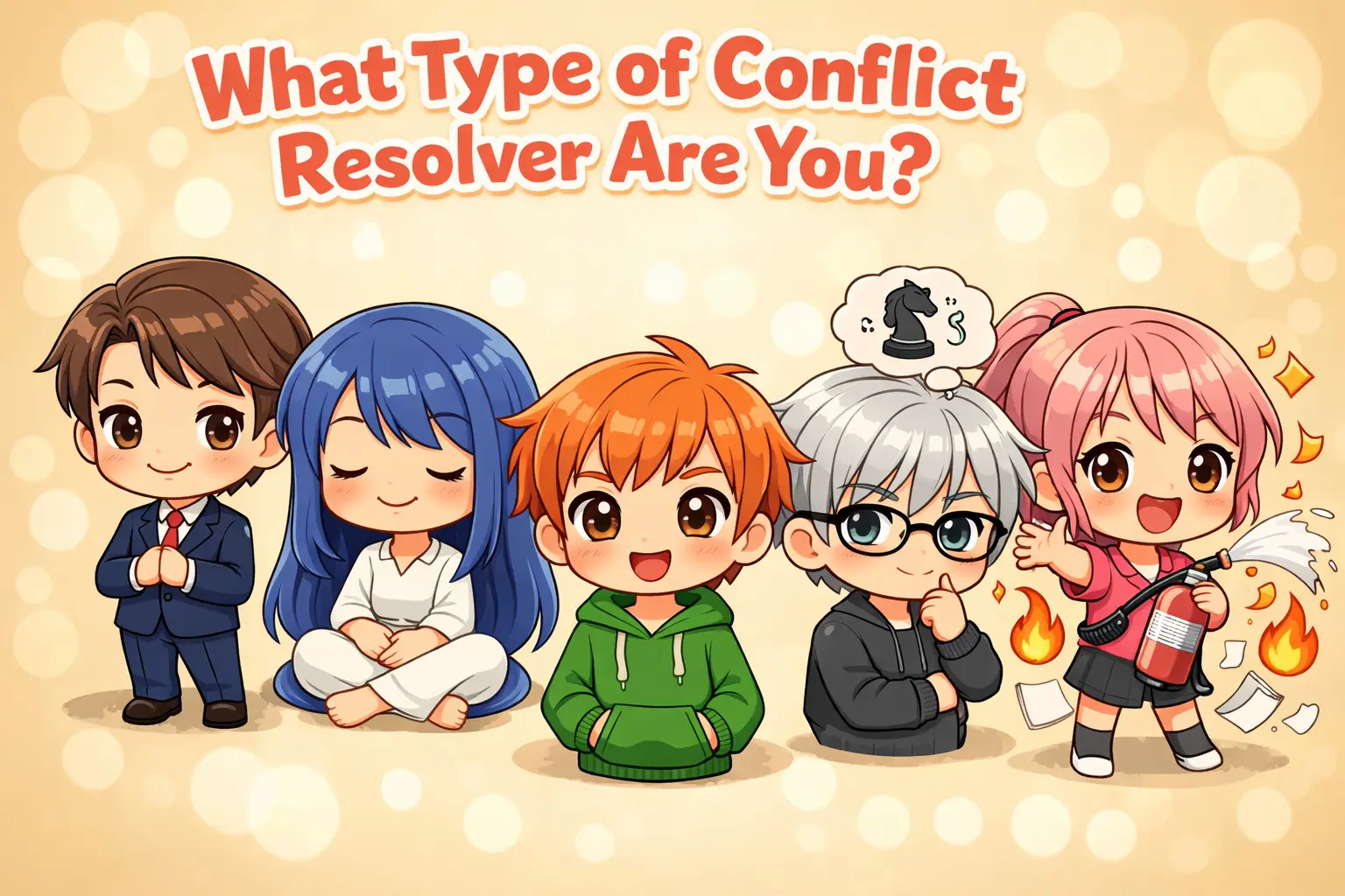What Type of Conflict Resolver Are You? quiz cover