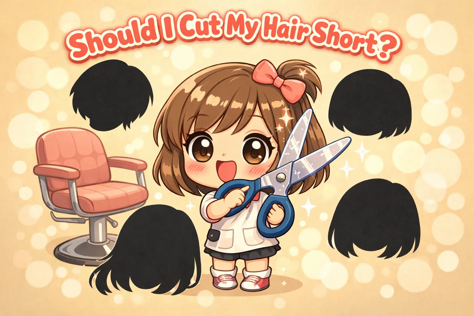 Should I Cut My Hair Short? quiz cover