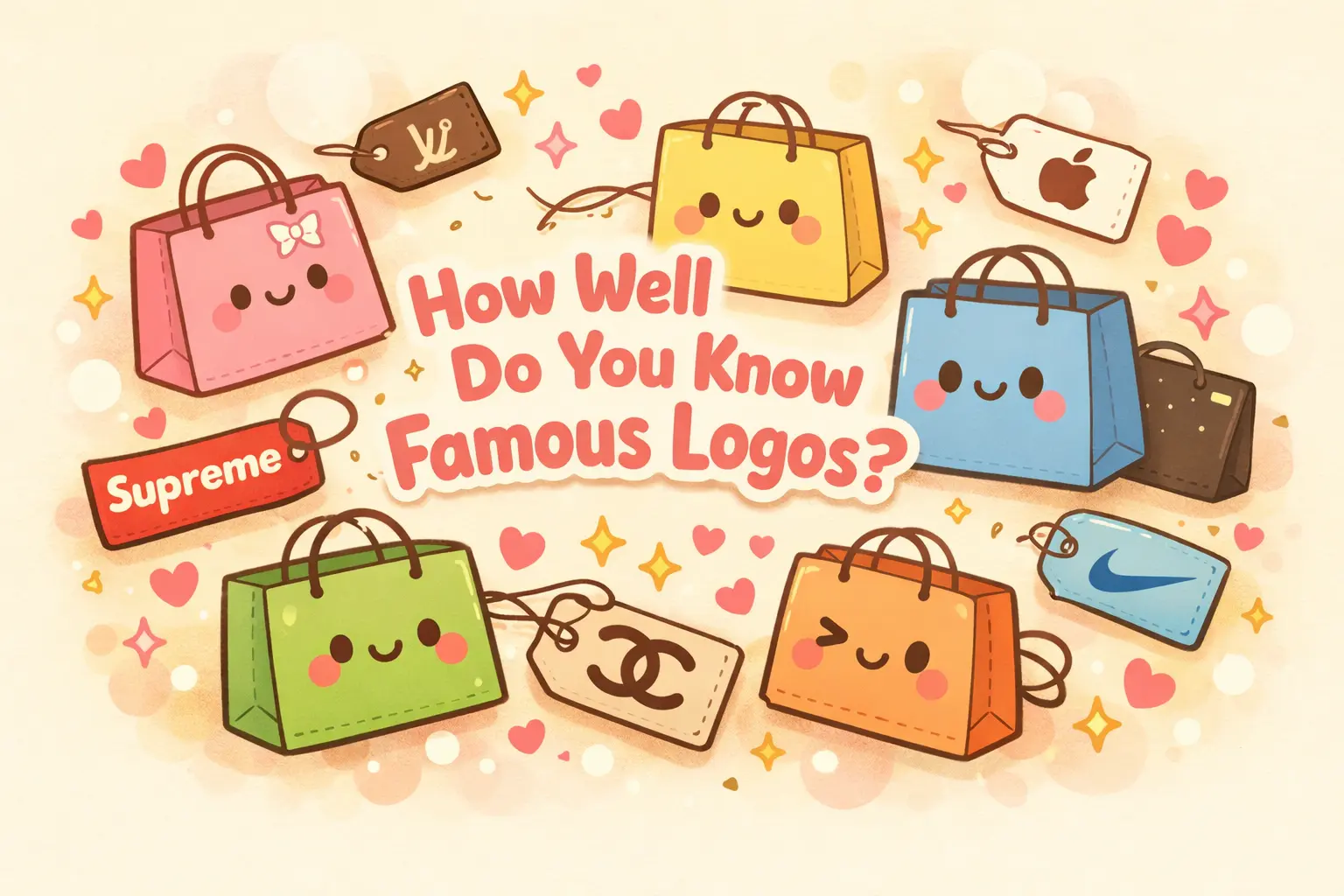 How Well Do You Know Famous Logos? quiz cover