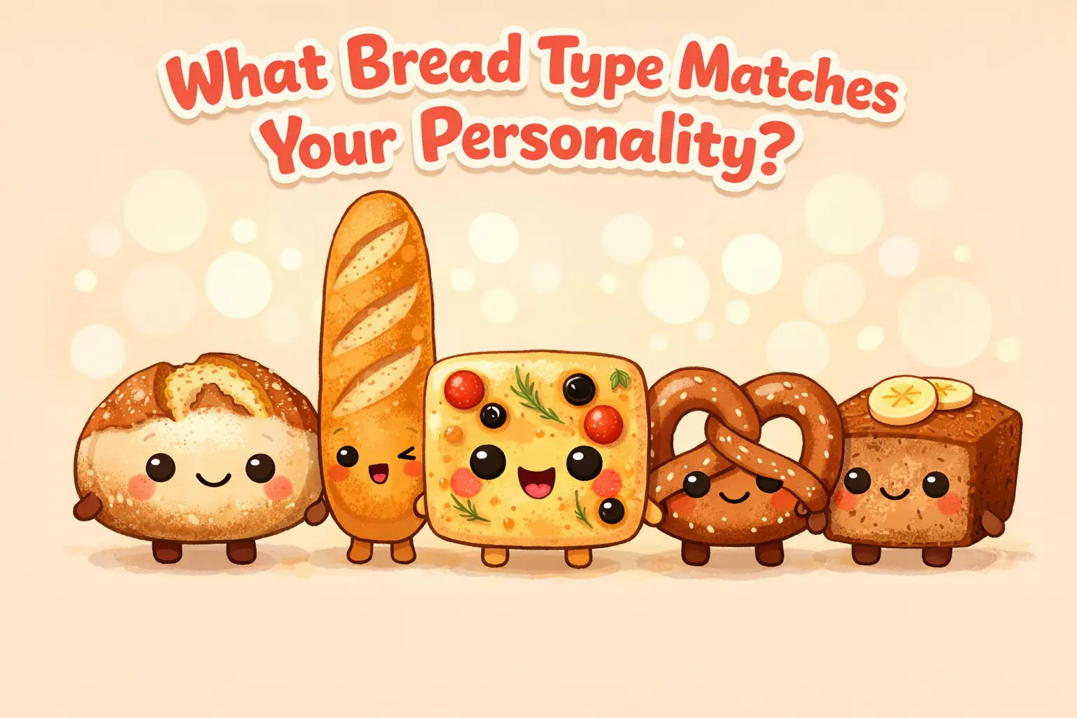 What Bread Type Matches Your Personality? quiz cover