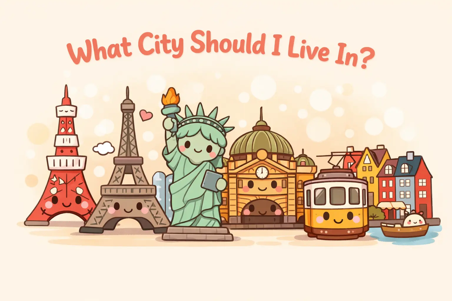 What City Should I Live In? quiz cover