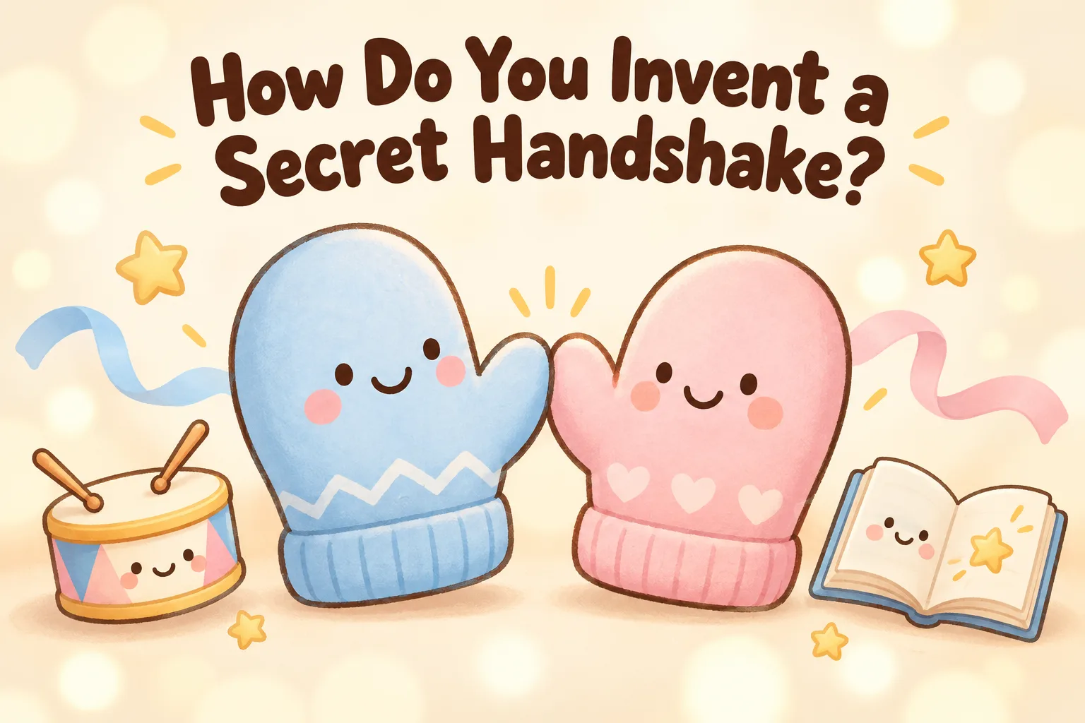 How Do You Invent a Secret Handshake? quiz cover