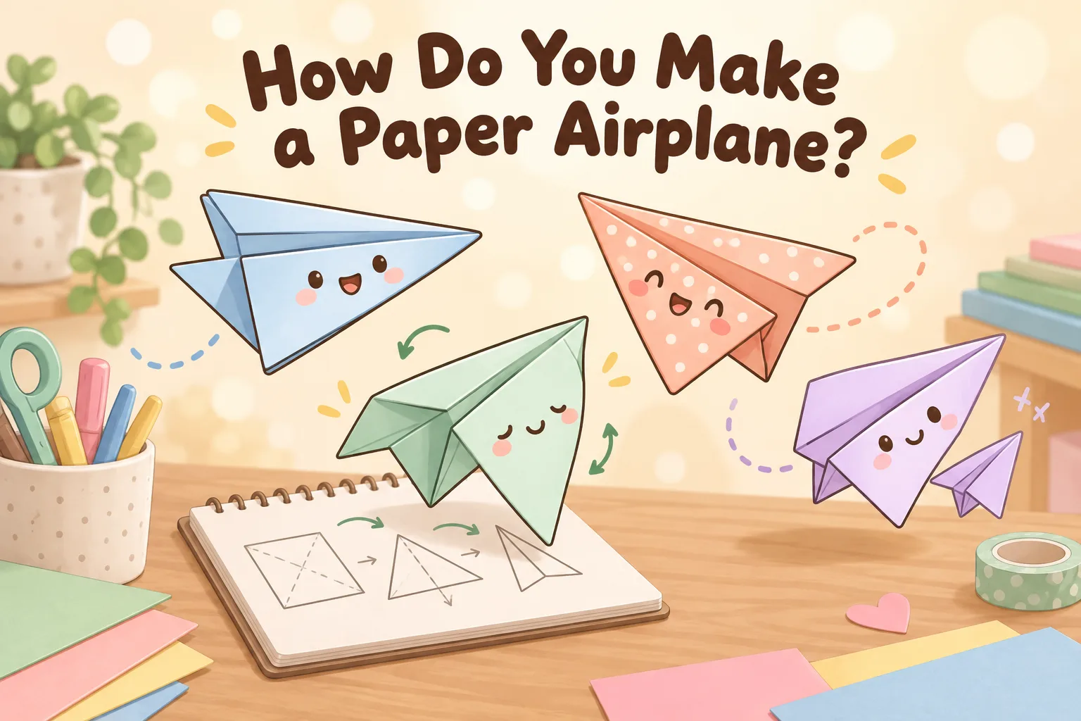 How Do You Make a Paper Airplane? quiz cover