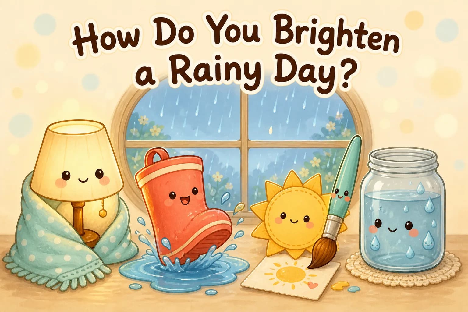 How Do You Brighten a Rainy Day? quiz cover