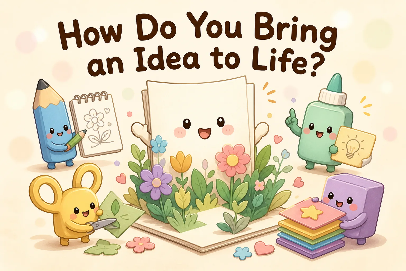 How Do You Bring an Idea to Life? quiz cover