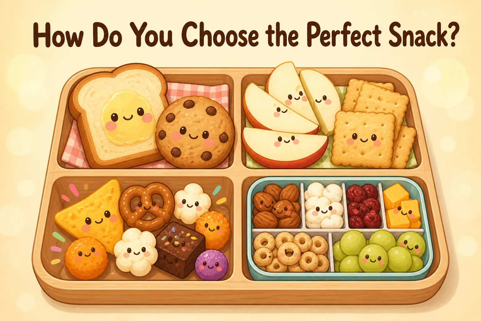 How Do You Choose the Perfect Snack? quiz cover