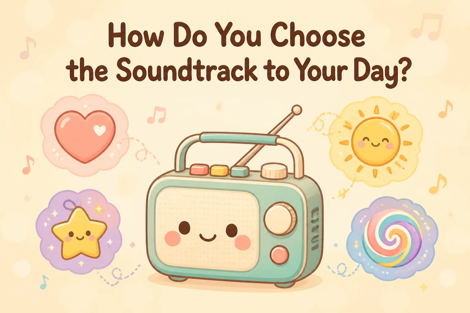 How Do You Choose the Soundtrack to Your Day? quiz cover