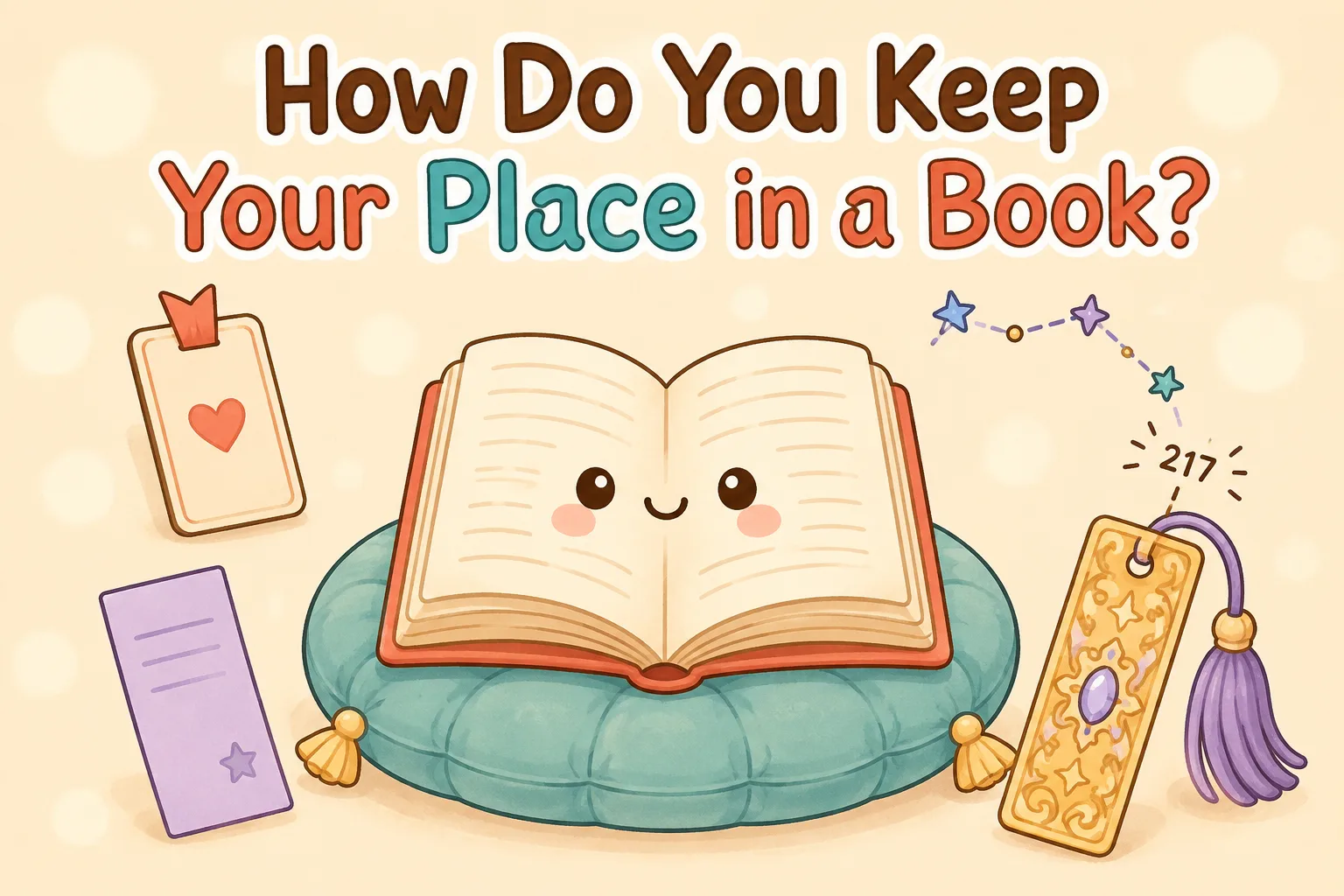 How Do You Keep Your Place in a Book? quiz cover