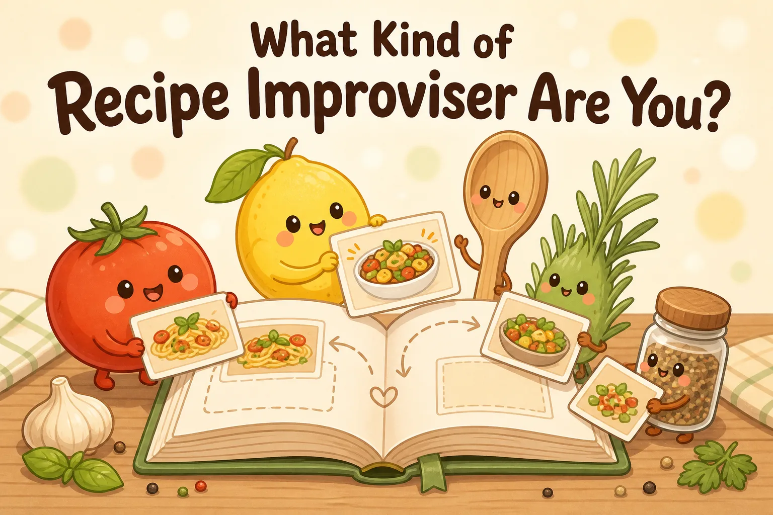 What Kind of Recipe Improviser Are You? quiz cover