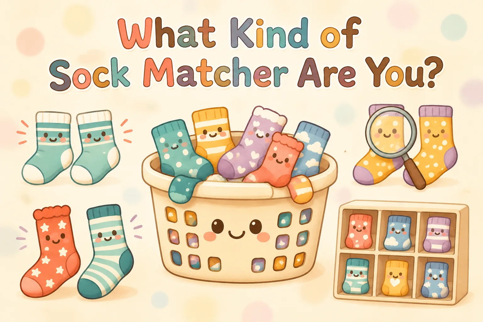 What Kind of Sock Matcher Are You? quiz cover