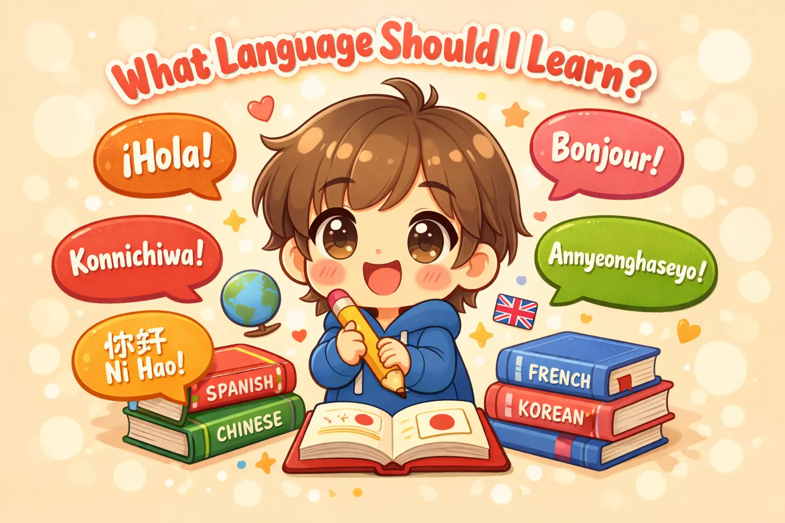 What Language Should I Learn? quiz cover