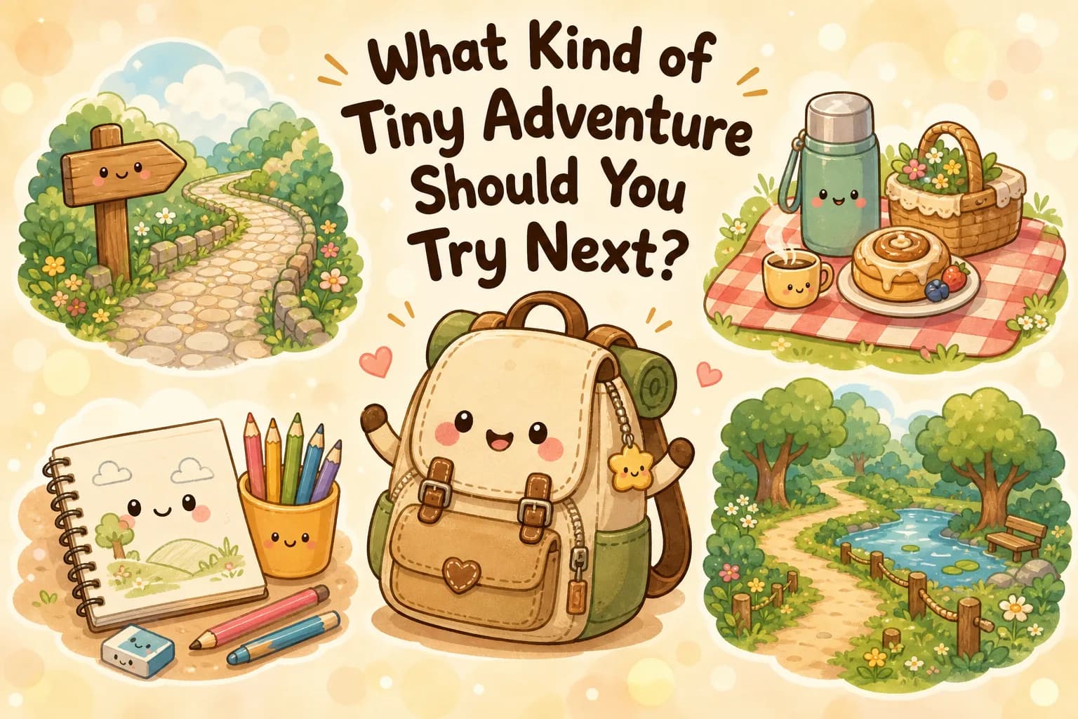 What Kind of Tiny Adventure Should You Try Next? quiz cover